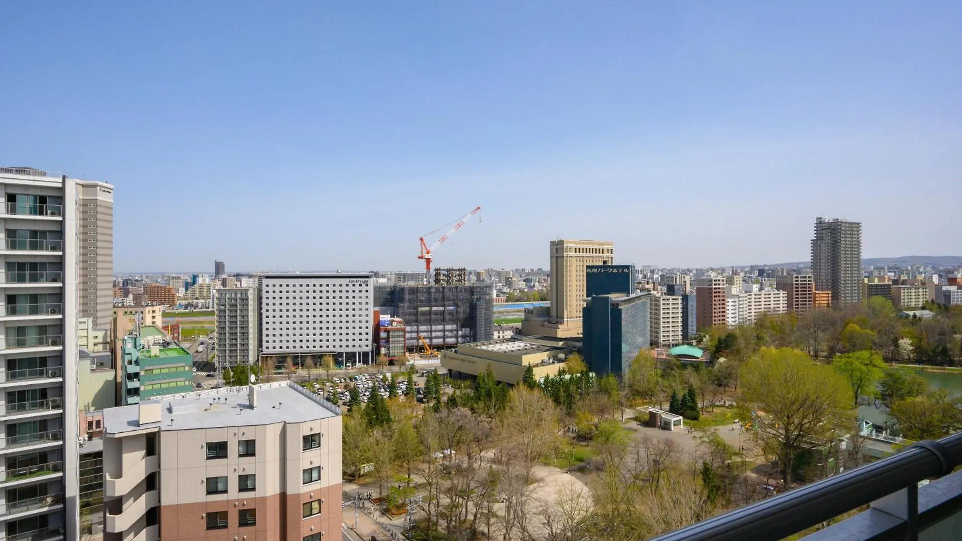Nakajima Park Stay Ams Tower Nakajima 18F سابورو 0*,